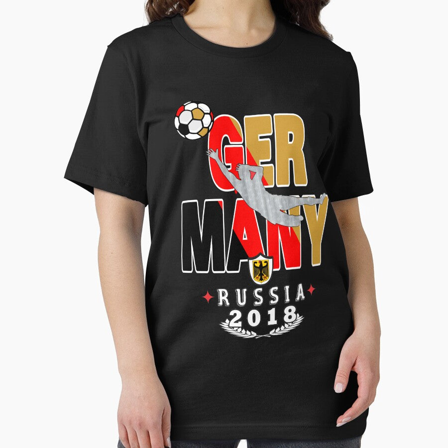 Germany world cup soccer Russia in 2018 Tshirt by Tetete