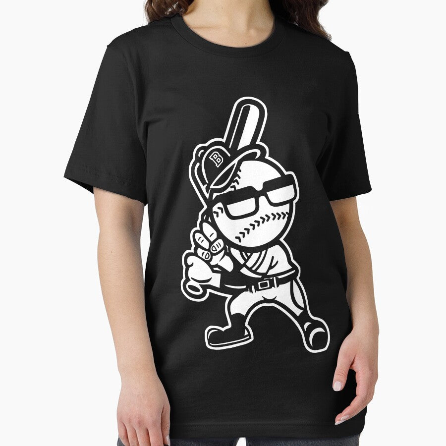 Brooklyn Baseball Cartoon by Cheap Women's Shirts