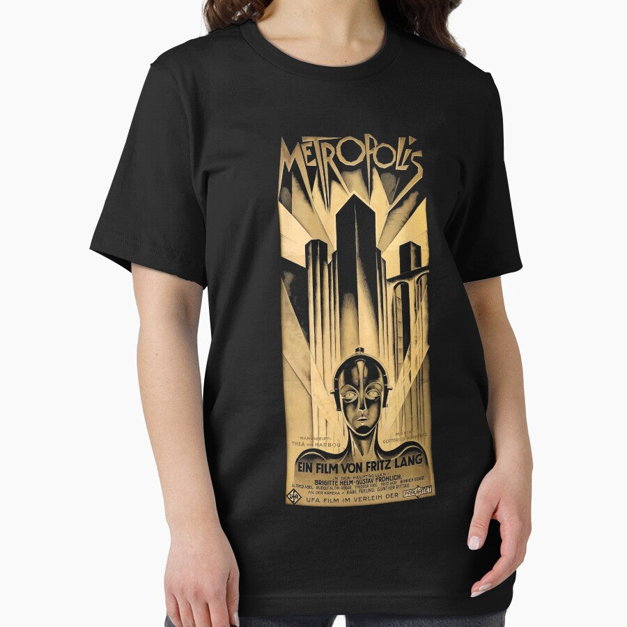 Metropolis vintage poster - Fritz lang Movie by Le-Freak