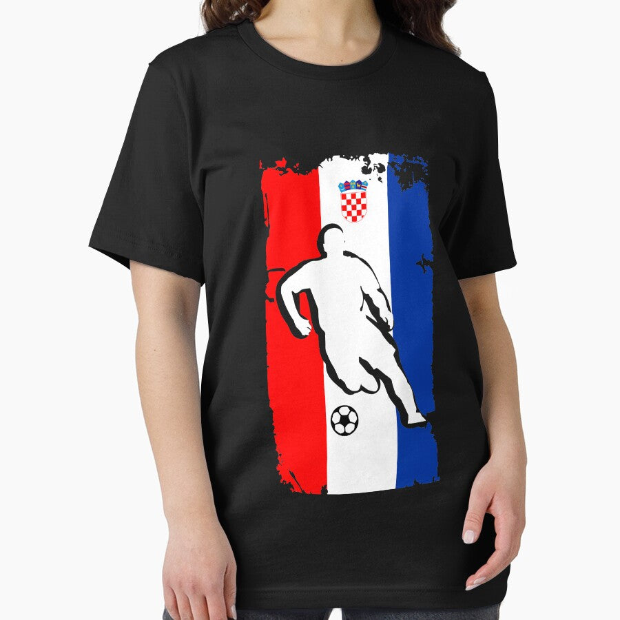 Croatia Flag Soccer Player by melsens