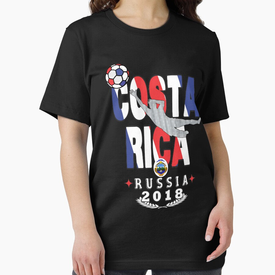 Costa rica world cup soccer Russia in 2018 Tshirt Championship by Tetete
