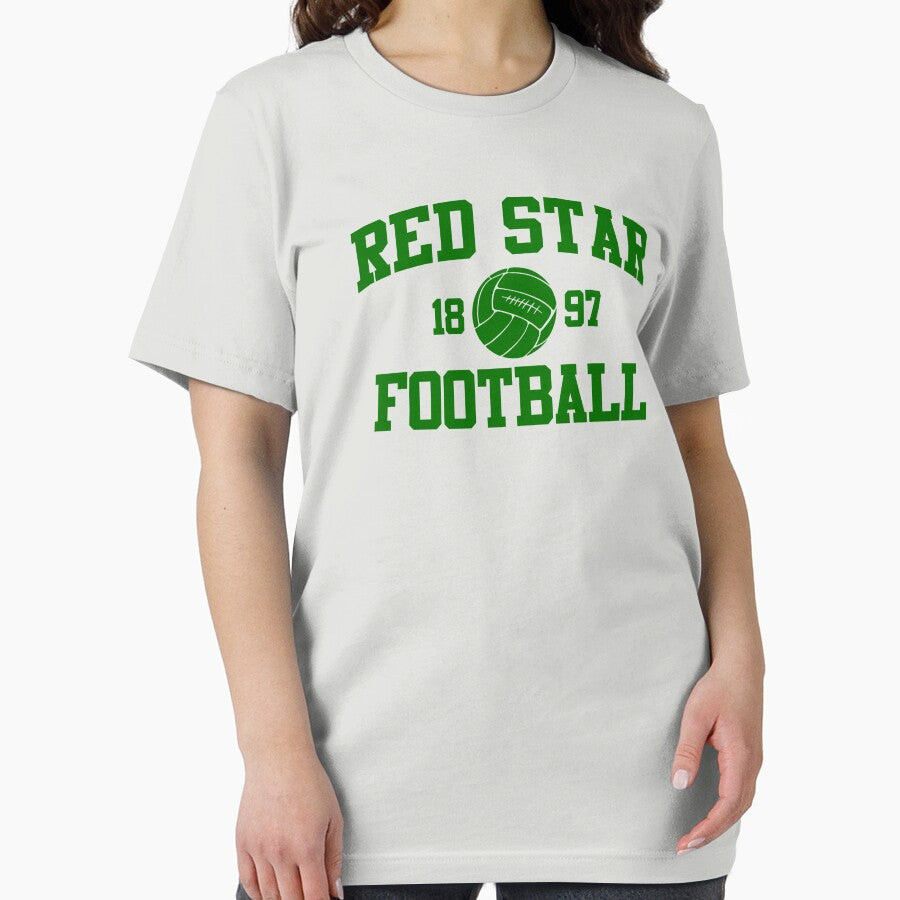 Red Star Football Athletic College Style 2 Gray by Toma-51