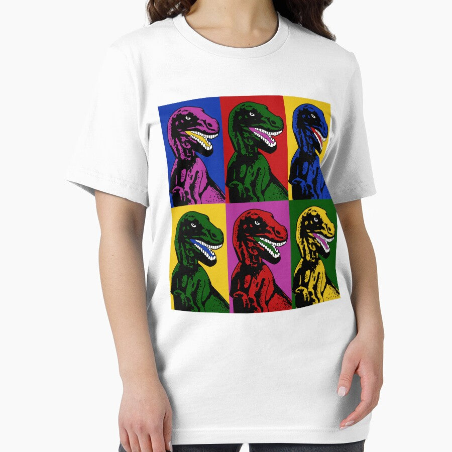 Dinosaur Pop Art by Michael Brian