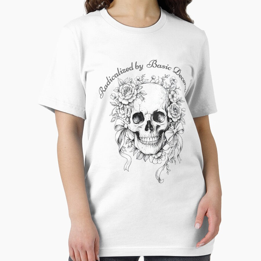 Radicalized by Basic Decency Flowers Skull by TheTimer