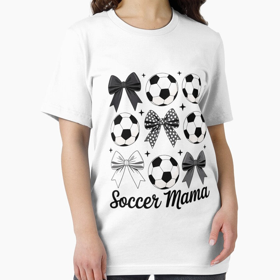 Soccer Mama Shirt Coquette Bow Soccer Mom by repconomArt