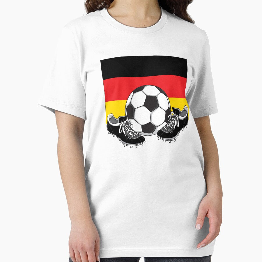FOOTBALL GERMANY SOCCER GERMAN FLAG by SportsT-Shirts