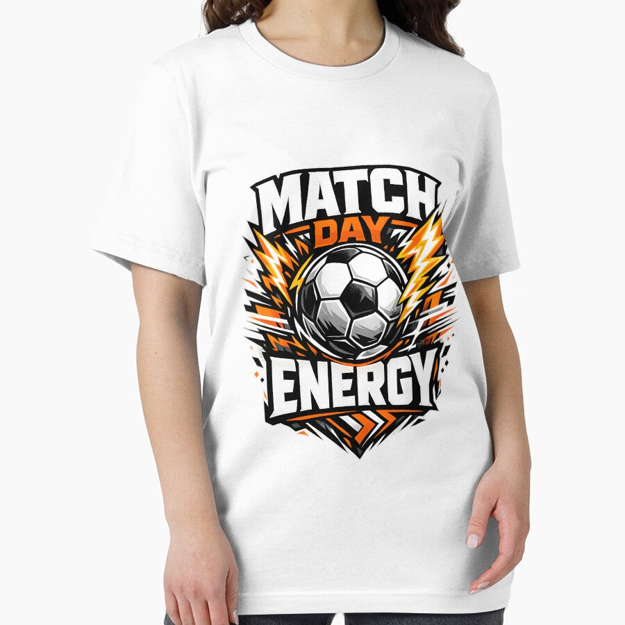Match Day Energy Soccer Player Game Day Shirt by DREAMBURN™