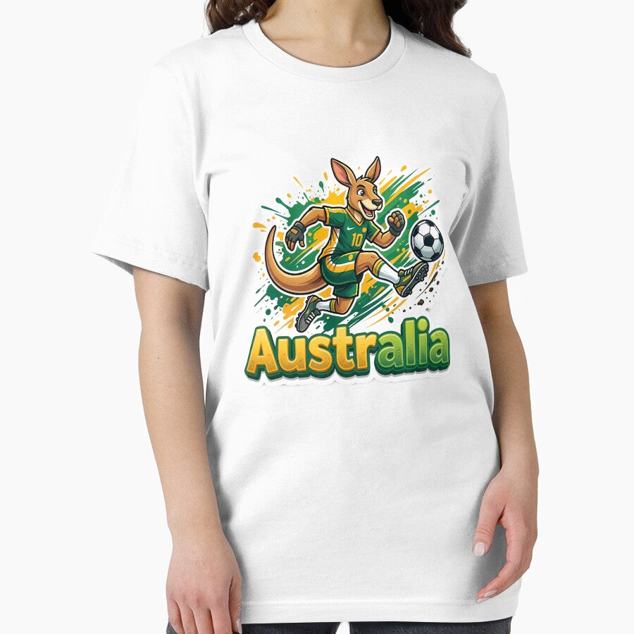 Australia Soccer Kangaroo Mascot by Ambroa Stuff
