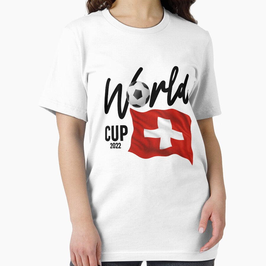 Switzerland Soccer World Cup 2022 - Swiss Flag by cidolopez