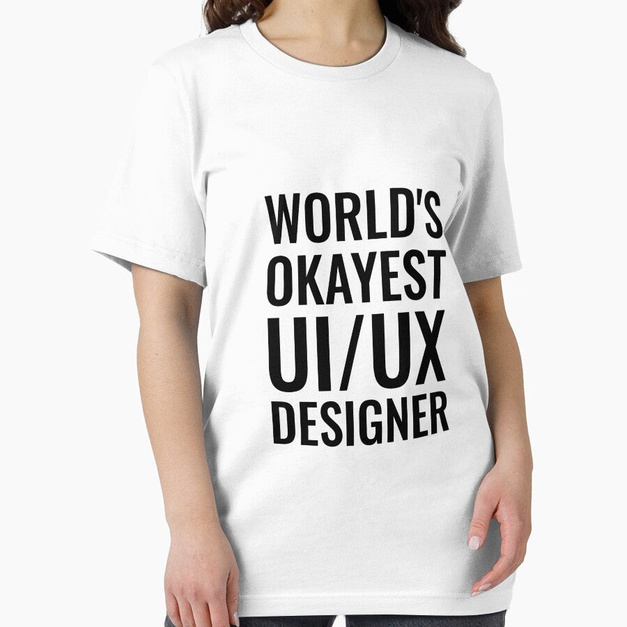 World's Okayest UI/UX Designer (White Version) by GasparArts