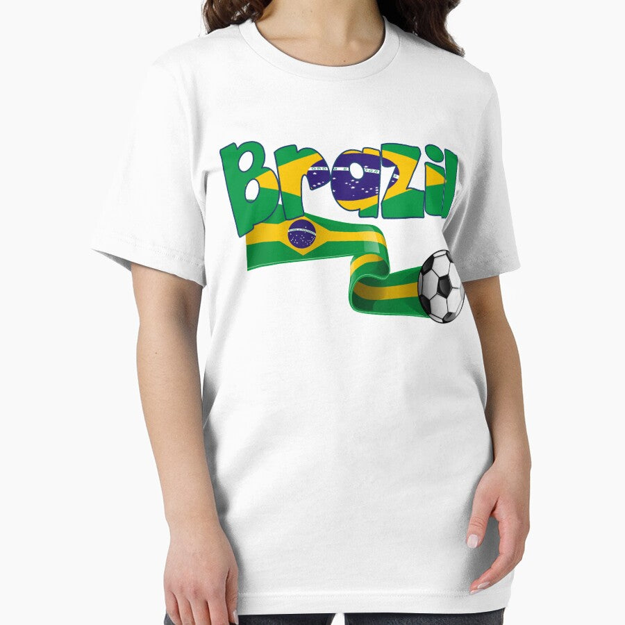 Brazil Football Shirt - Brazil Soccer Shirt - Brazilian Soccer Shirt Essential T-Shirt
