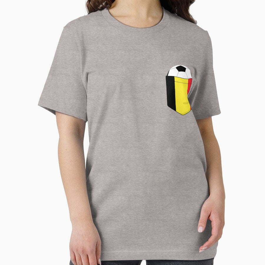 Football Belgium in the breast pocket by peter2art