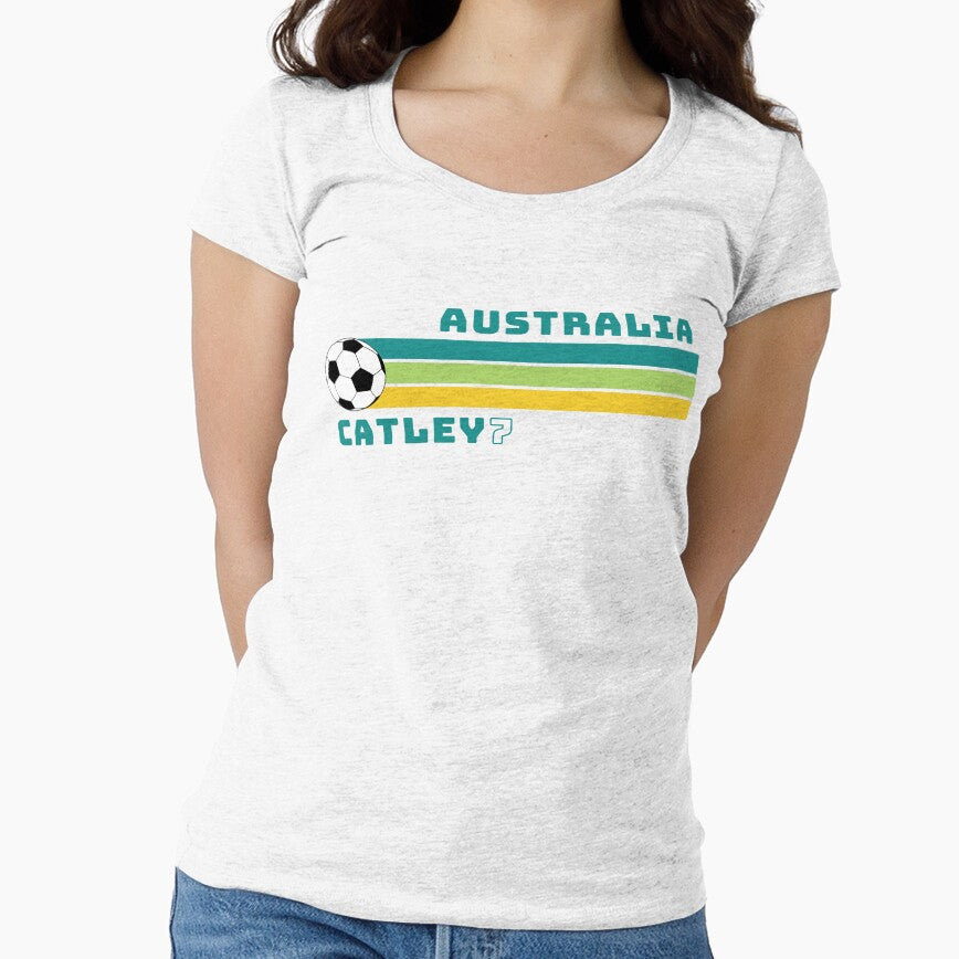 Steph Catley Matildas t-shirt by DestinationAU