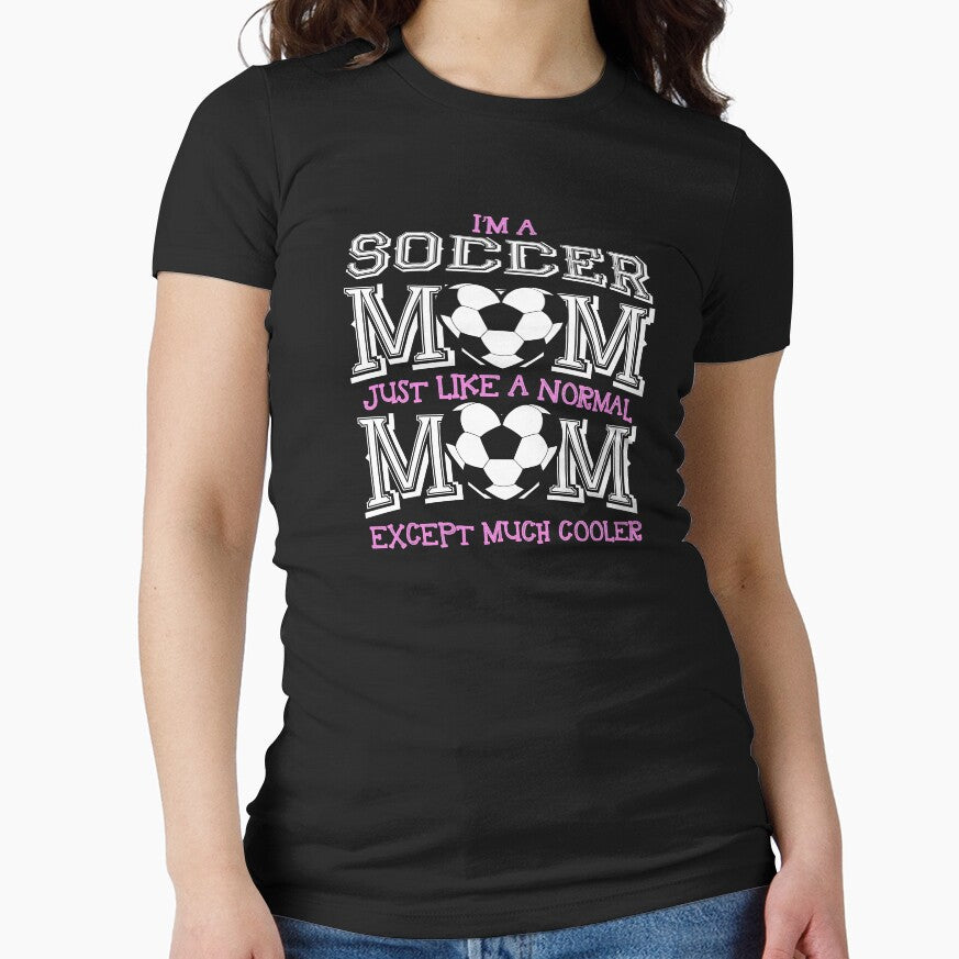 Soccer Mom Just Like A Normal Mom But Cooler by Sinjy