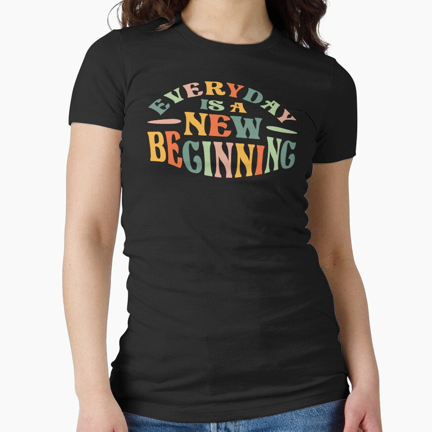 Everyday is a New Beginning Quote Design Inspire Your Faith by cidolopez