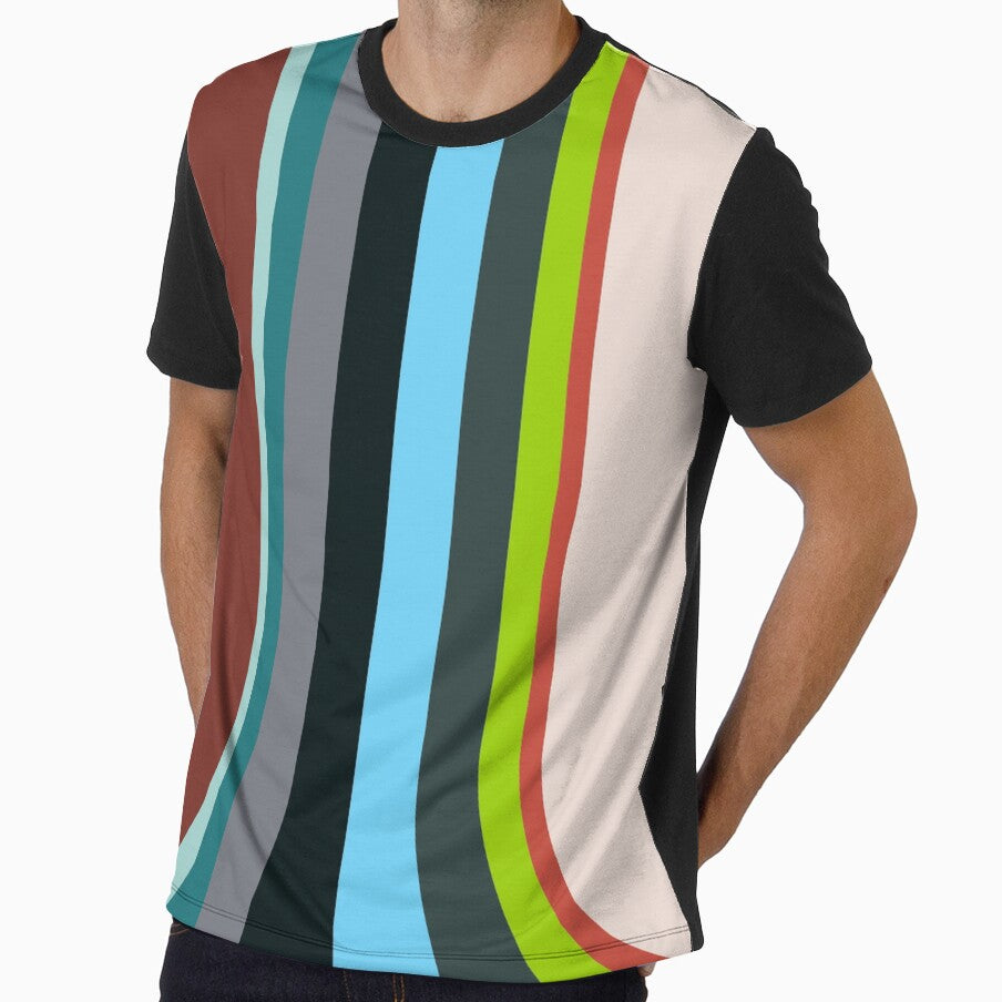 Mid-Century Modern Rainbow 7 by MaryJaneRC