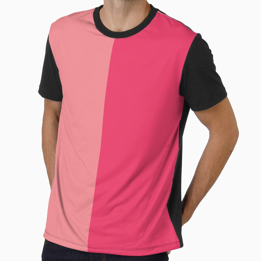 Dark Pink and Salmon Solid Color by PabloPatterns