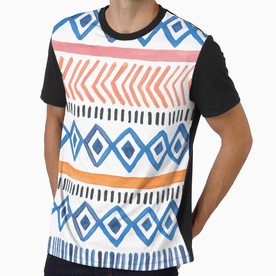 Blue Diamonds Boho Chic by Jan Weiss