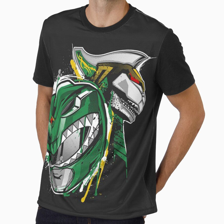 Green Ranger dragon zord by razorhead