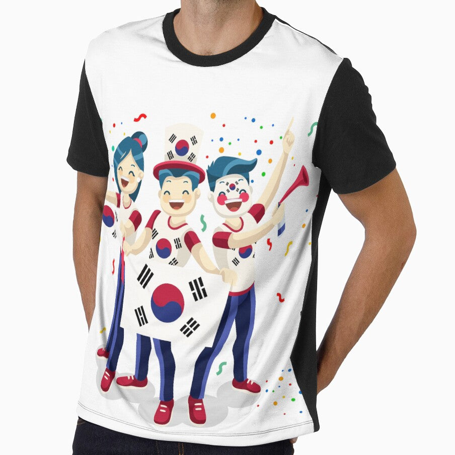 South Korean Flag Football Fans by aurielaki