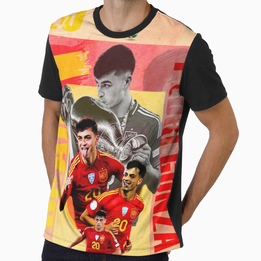 Pedri Gonzalez Spain National Team Soccer Art by Af-RT10