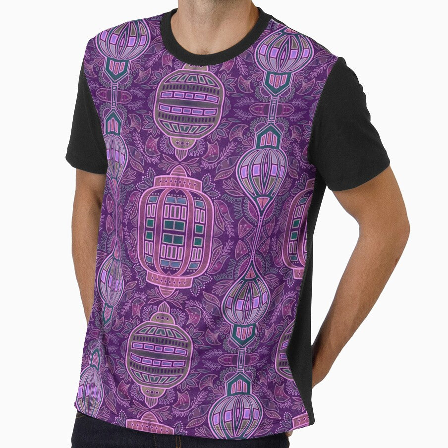Bohemian Morolantern Plum by Deborah Maxemow