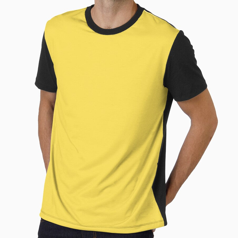 RETRO solid lemon yellow by Delinda Graphic Studio