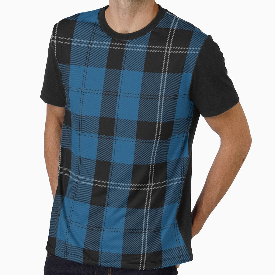 Blue Clan Ramsay Hunting Tartan Plaid Pattern by Whimsydesigns