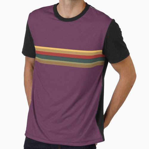 13th Doctor Rainbow Top (Purple Cosplay Shirt and Mask) by Texterns