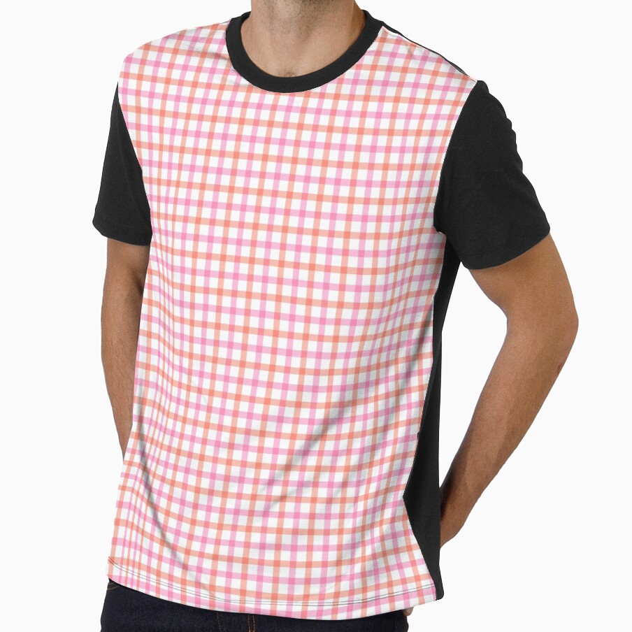 Cotton candy & melon plaid by Mint + Midnight