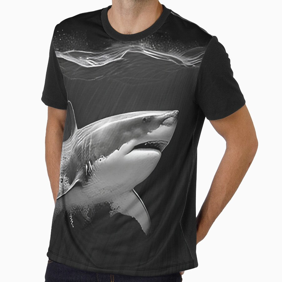 Shark pencil drawing by Pencil-Art