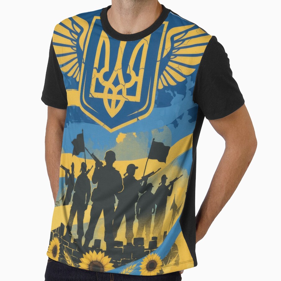 Ukraine Support Design by RGShirtWorks