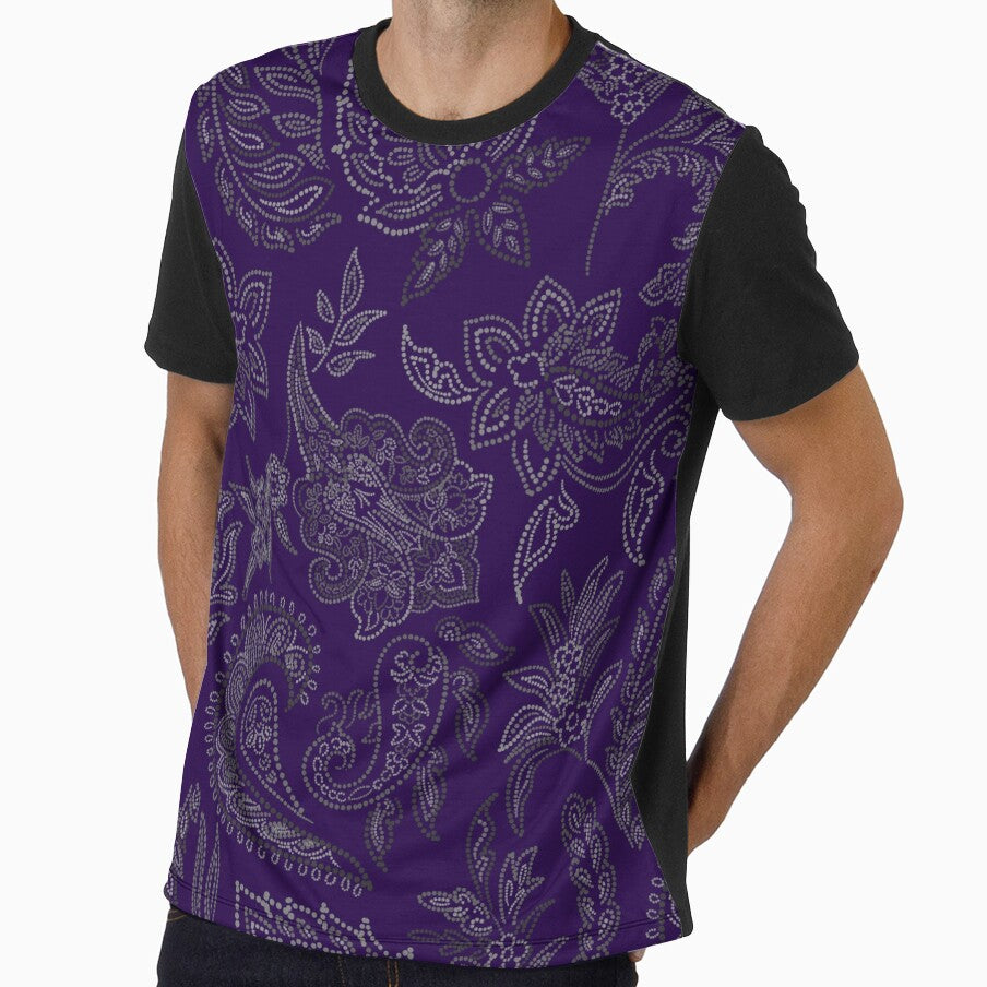 Velvet Bloom-mysterious Indigo-purple-velvety Violet by Fabricatemyart
