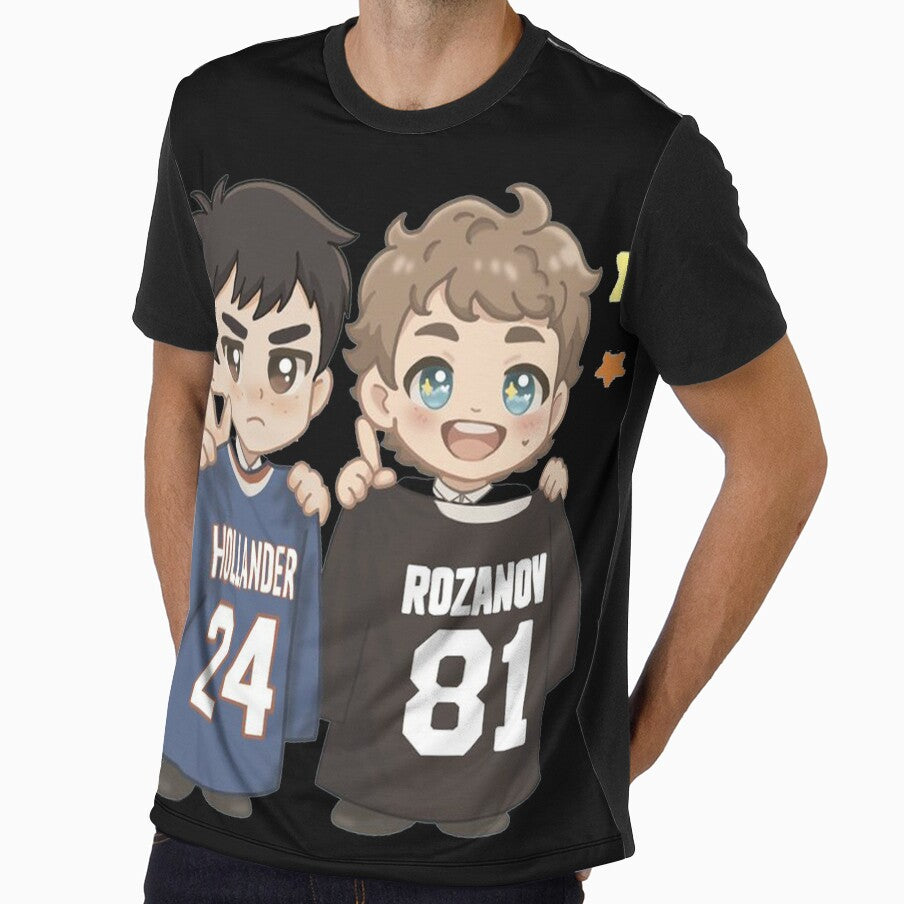 Shane Hollander 24 Ilya Rozanov 81 Pride Hockey - Heated Rivalry by oldpussboss