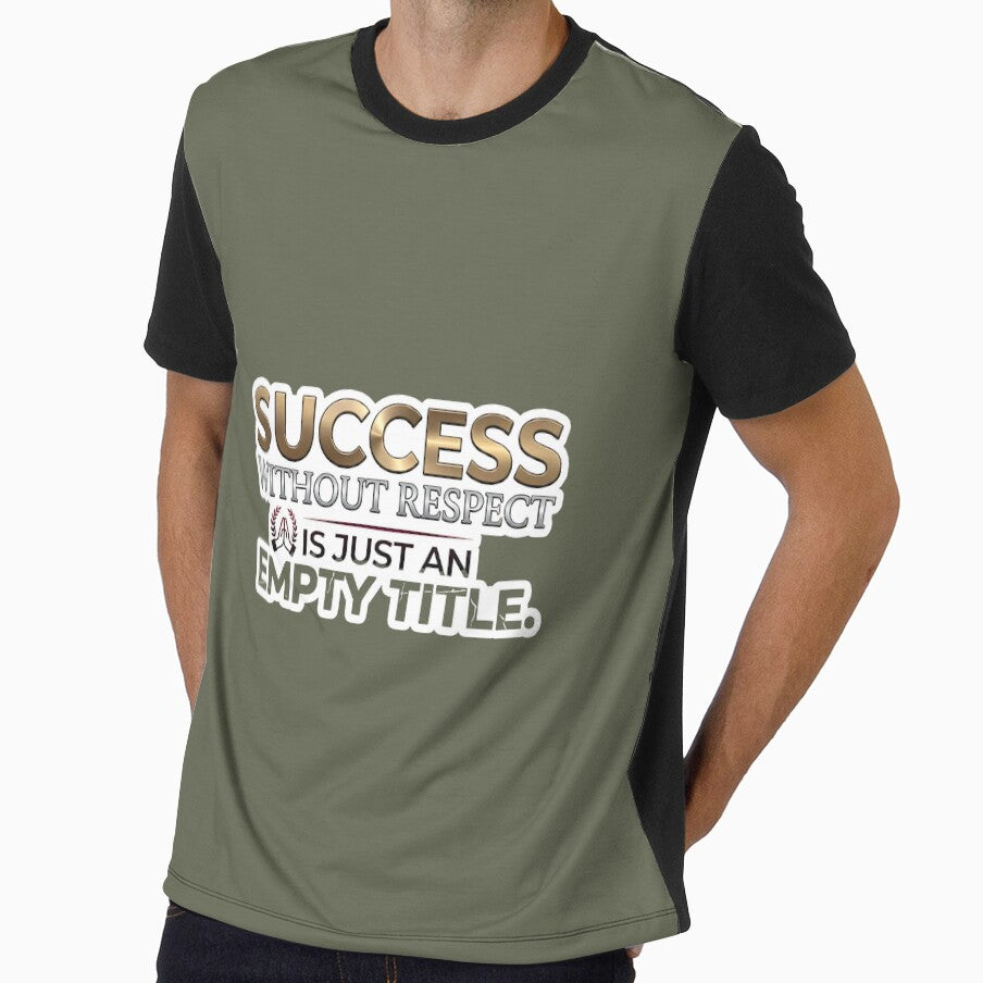 Success Without Respect Is Just An Empty Title - Motivational Premium Quote Sticker by StickoStore