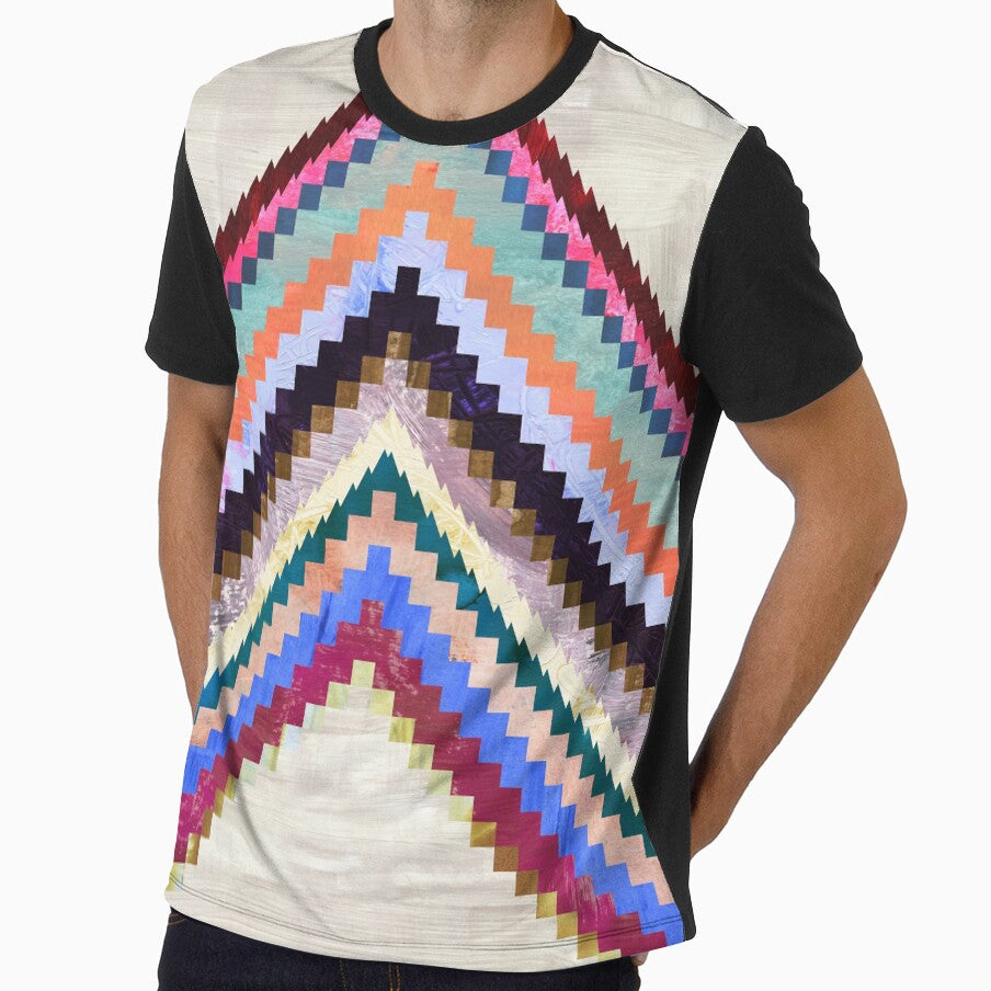 Boho Basic Chevron Cream by schatzibrown