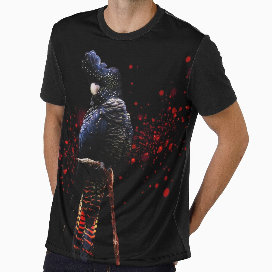 Red Tailed Black Cockatoo by chocolatemouse
