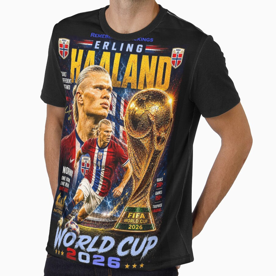 FIFA 2026 WORLD CUP - NORWAY - ERLING HAALAND - Remeber The Vikings by DBM Photo Art 1