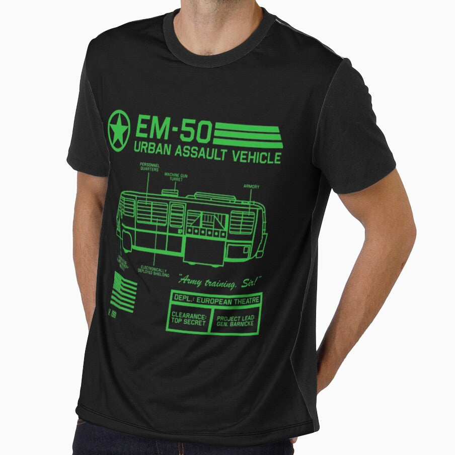 EM-50 Urban Assault Vehicle Specs - Stripes Movie  European Theatre Clearance Top Secret Project Lead Gen Barnicke by Ghanikhan