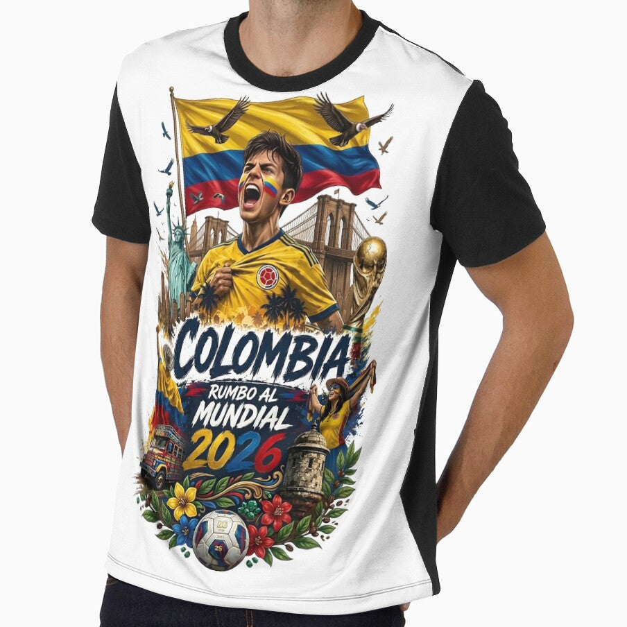 Colombia Rumbo al Mundial 2026 NYC Soccer Fan by Sovereign Supply Co.