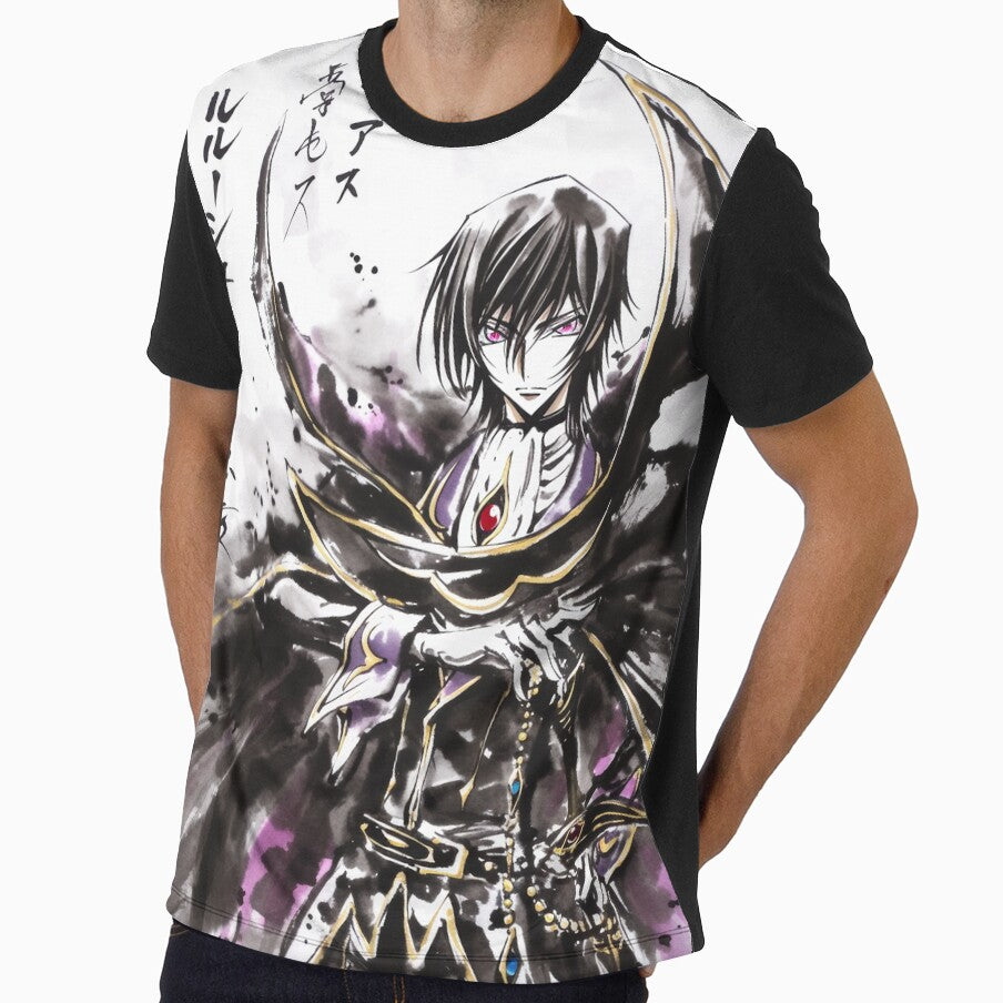 Lelouch Sumi-e by AnimeArsenalPrints