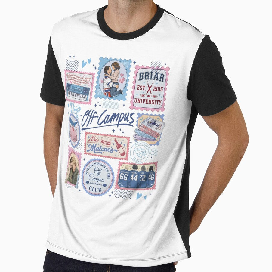 Off Campus Hockey Stamps Briar University by Achkalona