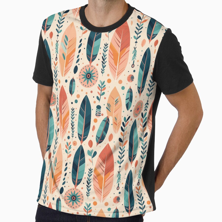 Boho Leaves by BamboozledCo
