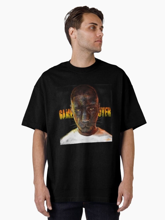 Dave Game Over artwork Oversized T-Shirt