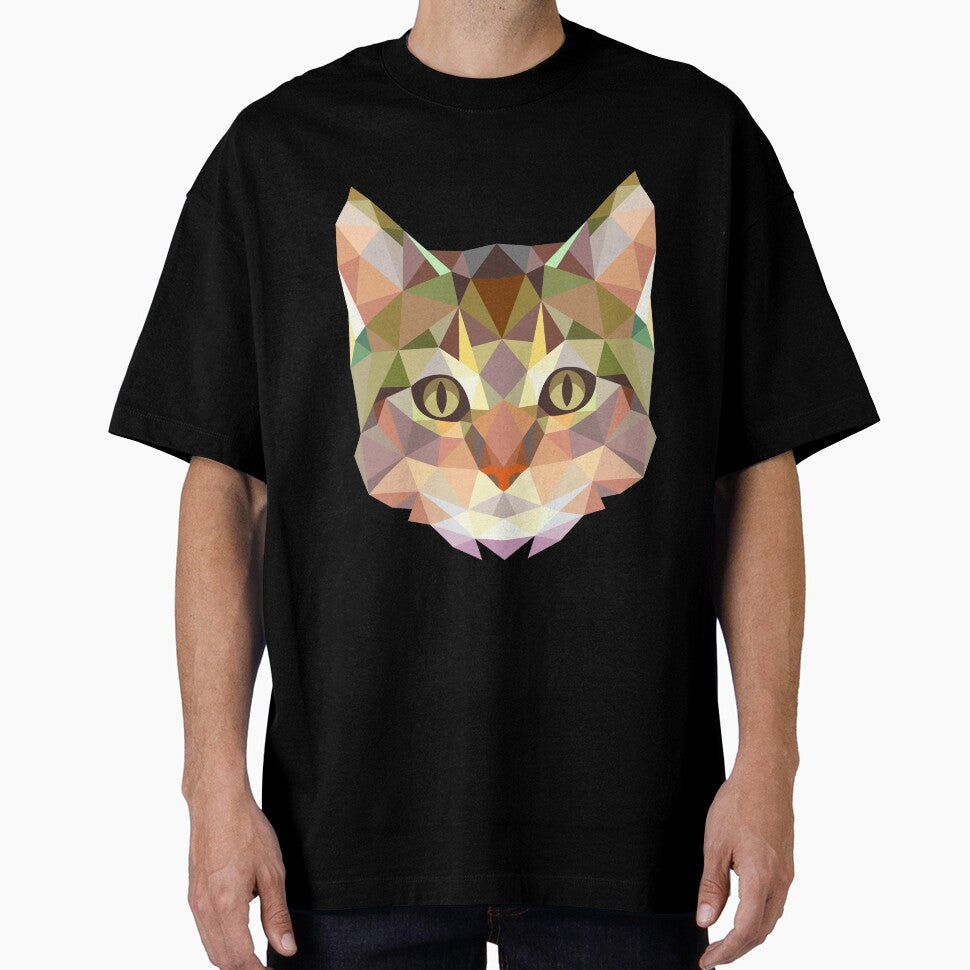 Polygon Cat T-Shirt by AllStarMerch