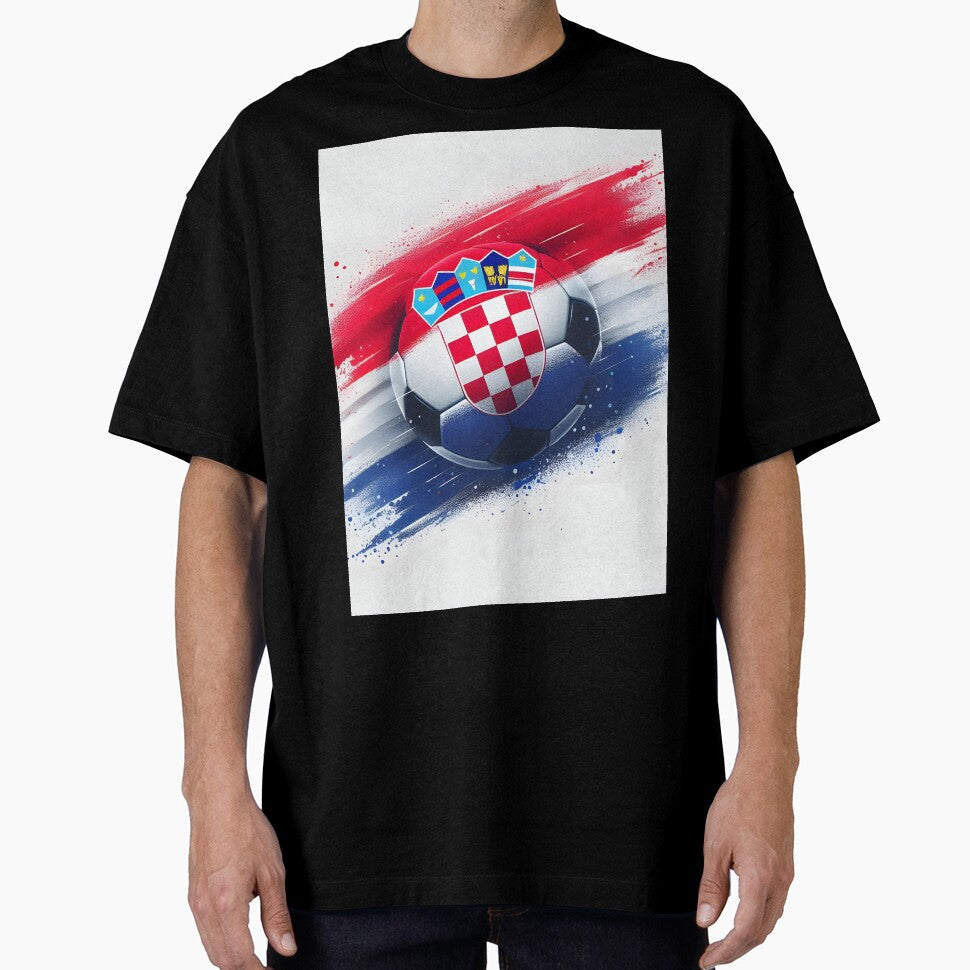 Croatian flag in football design by Sascha-Heiko