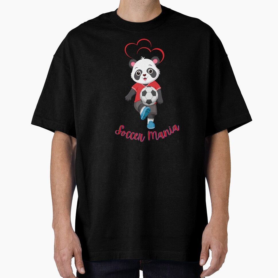 Cute Panda Playing Soccer.  Gift for a Soccer Fan, Soccer Parent, Soccer Mom. by ShrimpAndGrits