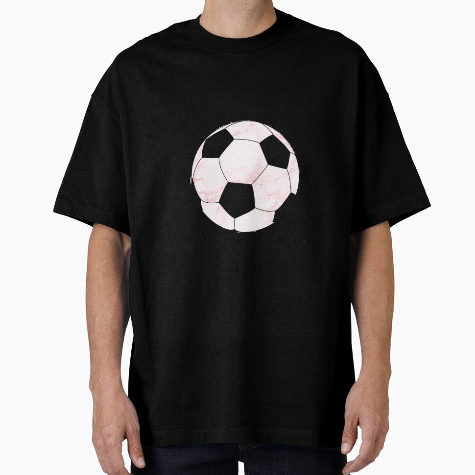 Pink Marble soccer ball by alanarose98