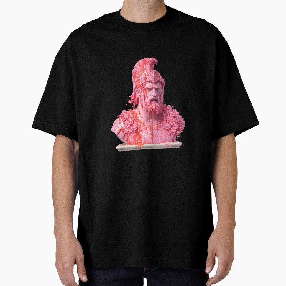 VE STATE No Limits – Dripping Red Warrior Bust, Modern Classical Statue Art by Ve state official