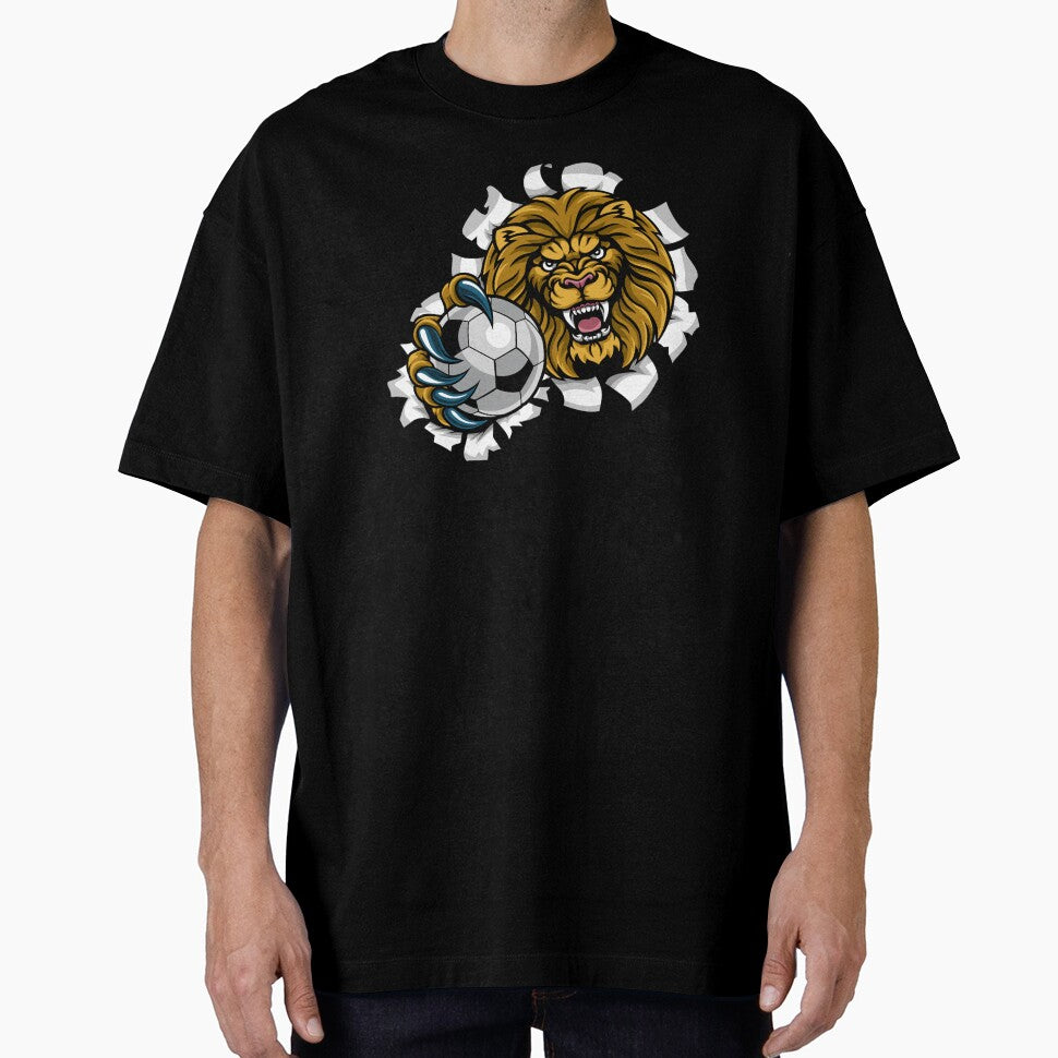 Lion As Soccer Player by artlaila